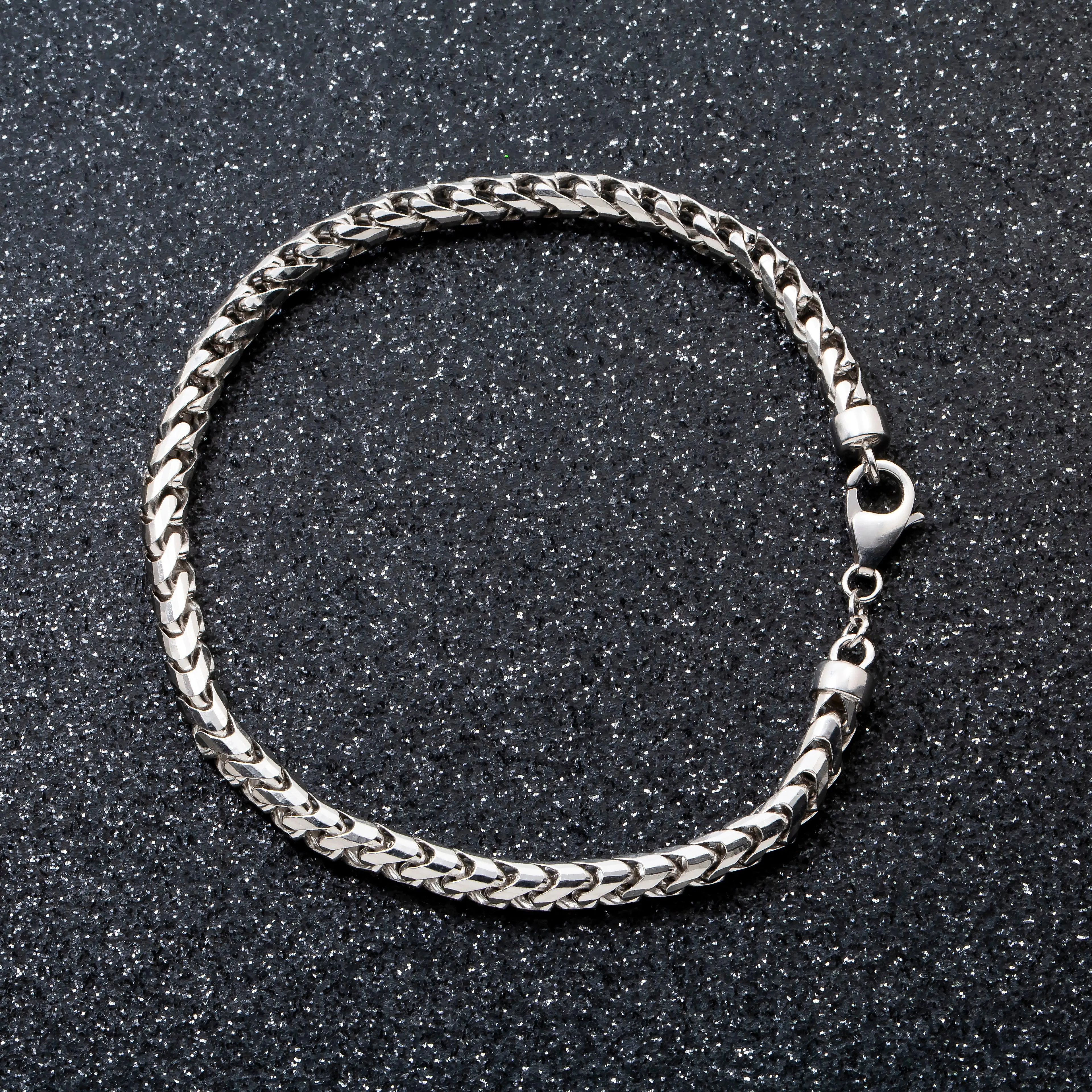 10K GOLD HOLLOW FRANCO CHAIN BRACELET