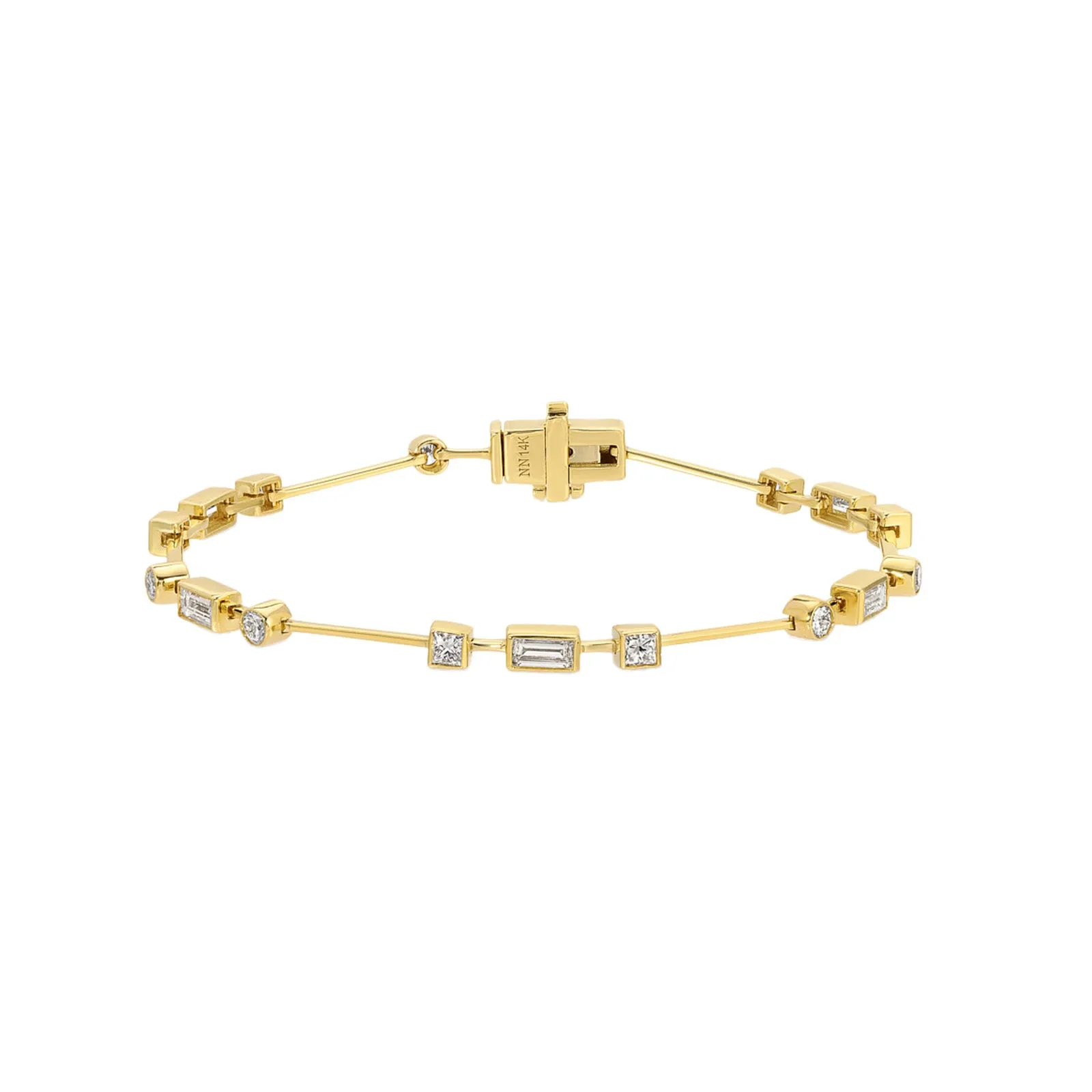 14K Diamond Tennis Bracelet