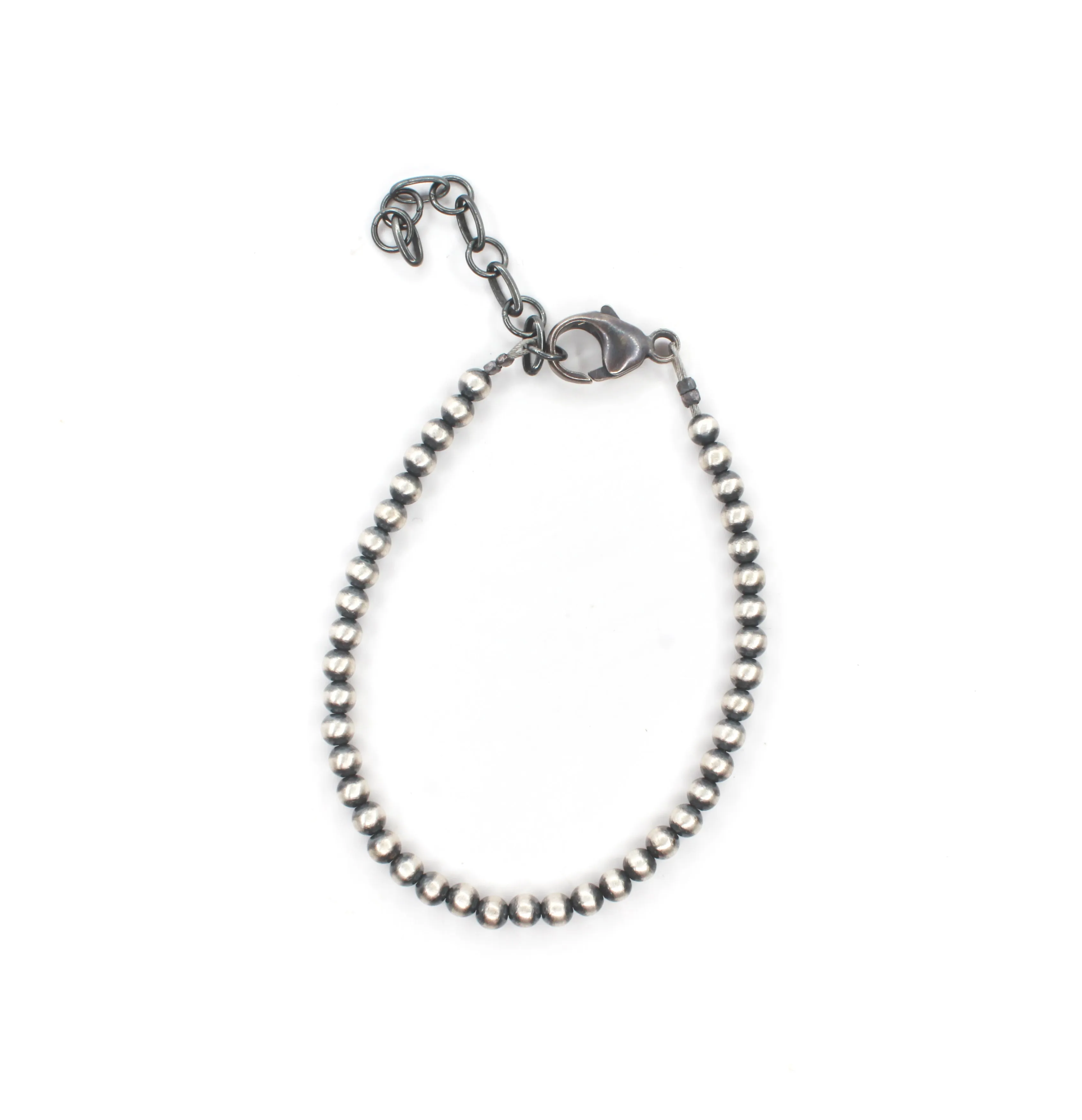 4mm Navajo Pearl Bracelet w/Extension