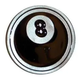 8-Ball Belt Buckle