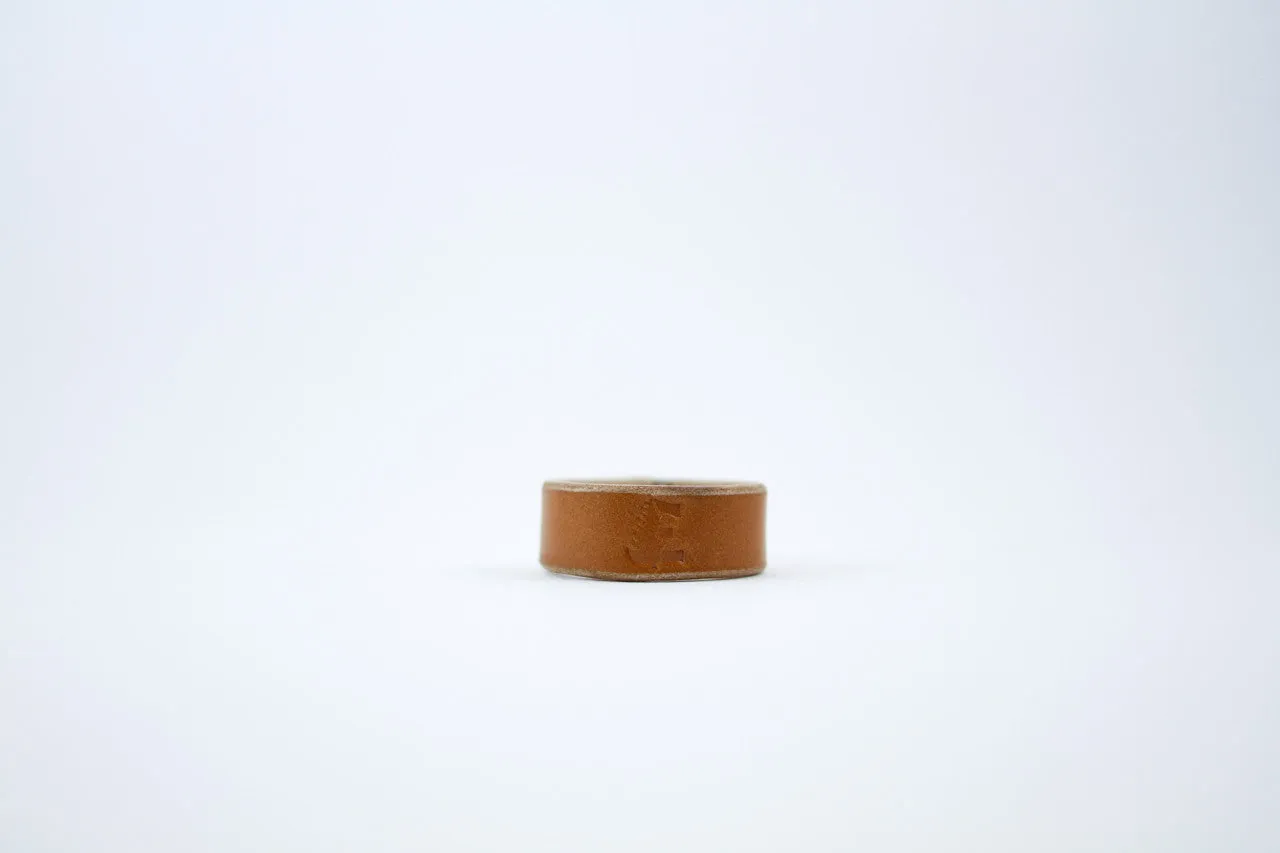 Anniversary Leather (Shell Cordovan) Ring