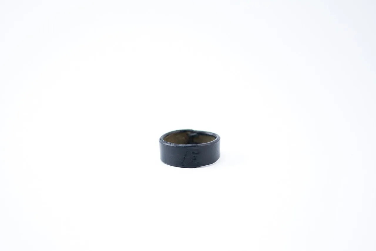 Anniversary Leather (Shell Cordovan) Ring