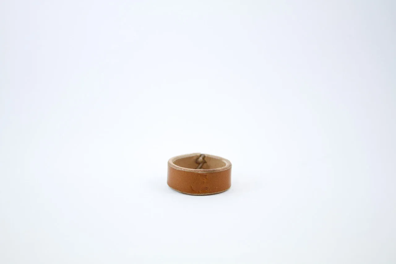 Anniversary Leather (Shell Cordovan) Ring