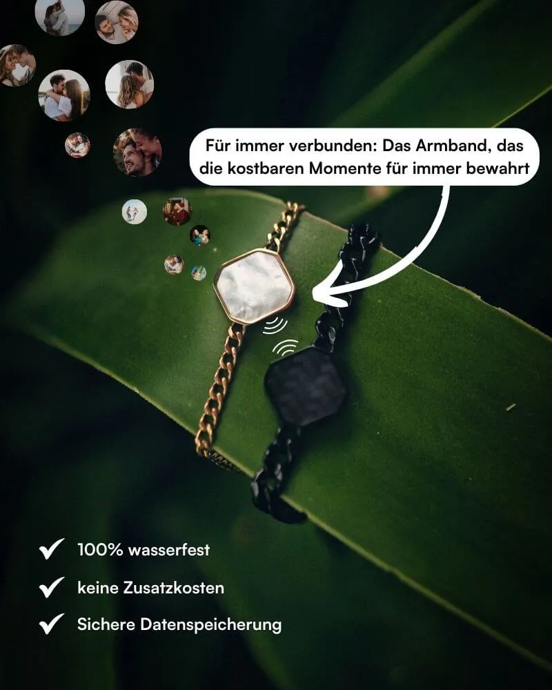 Armband - Malachite - Gold - Für Ihn