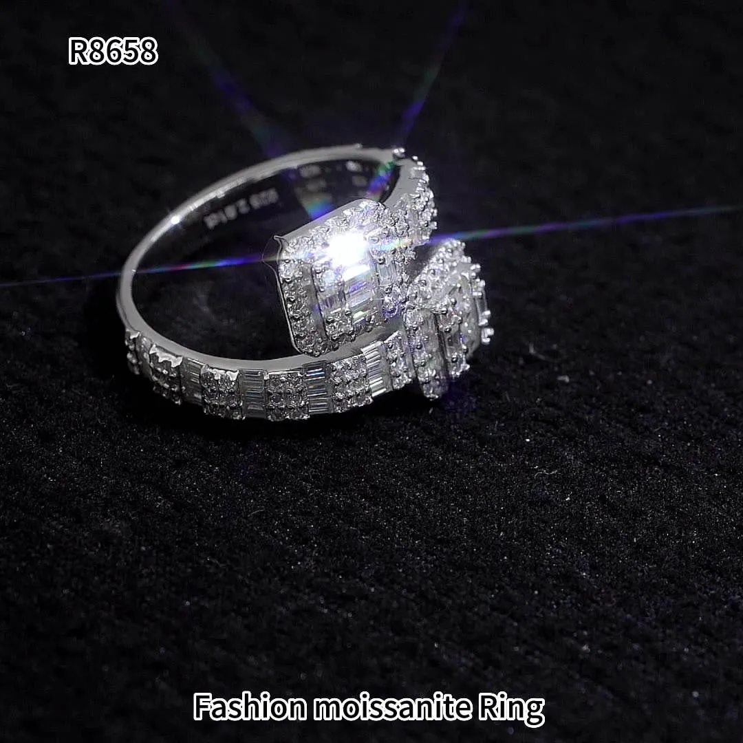 Baguette Iced out Ring