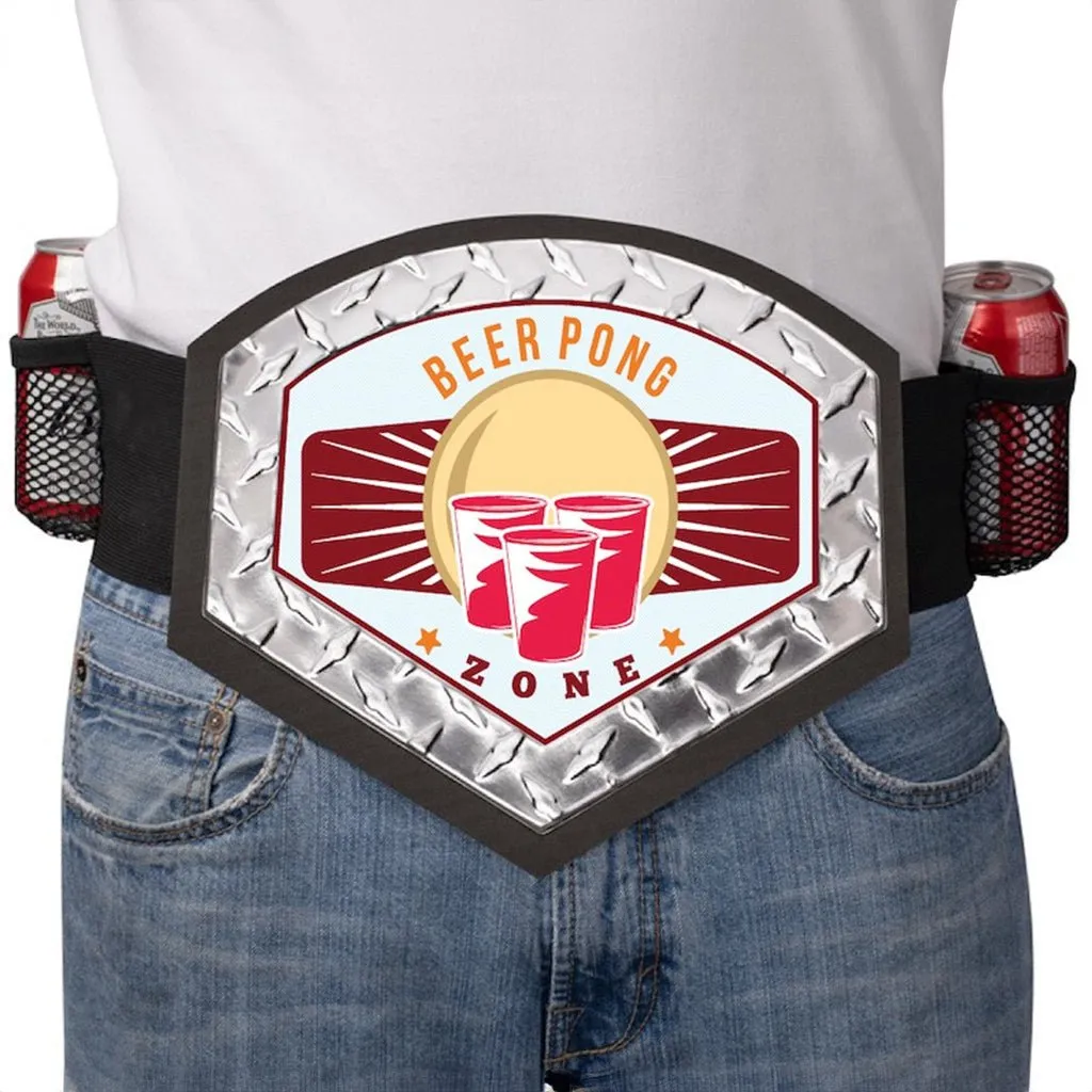 Beer Pong Zone Belt
