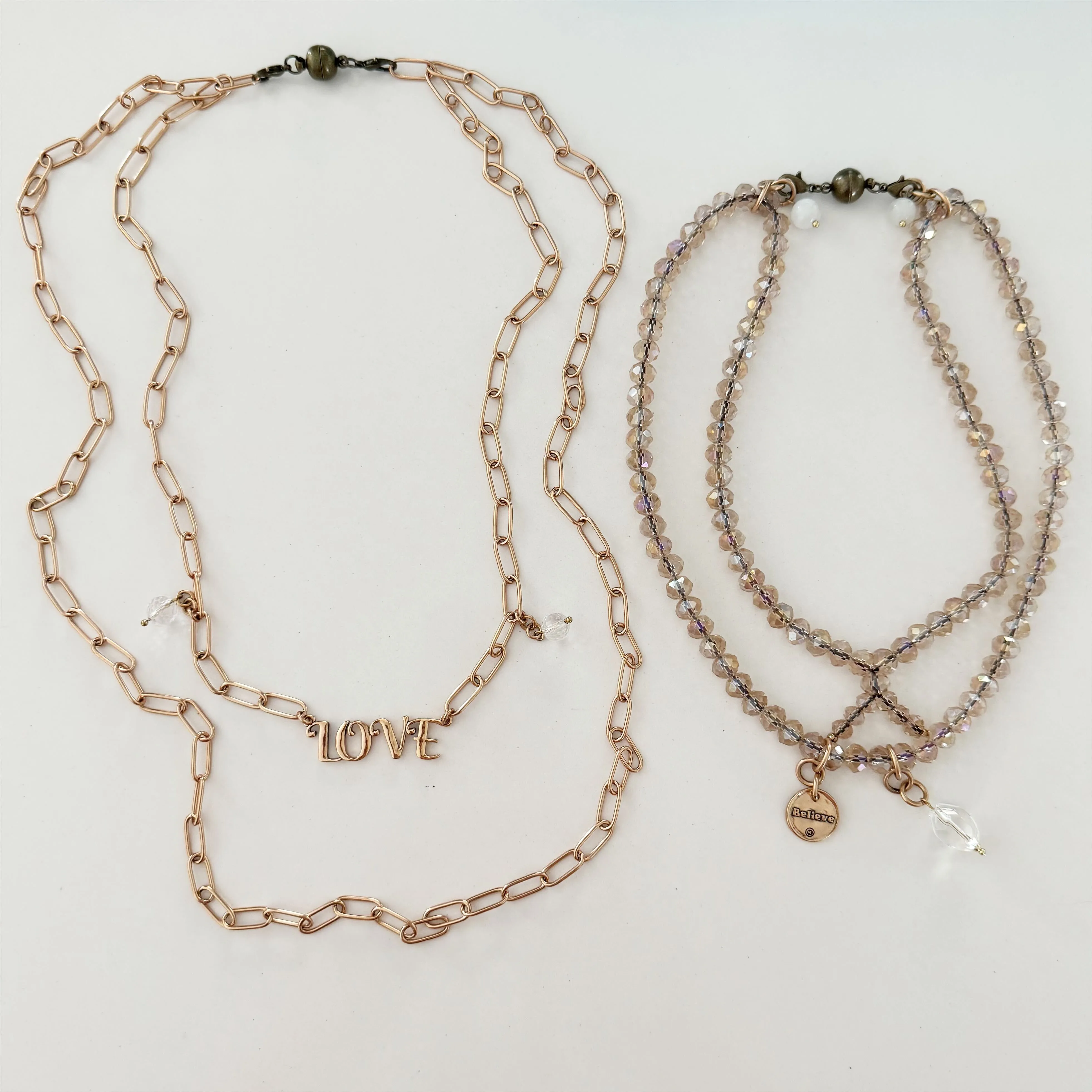 BELIEVE | LOVE | Crystal Boho Wrap Duo Bundle