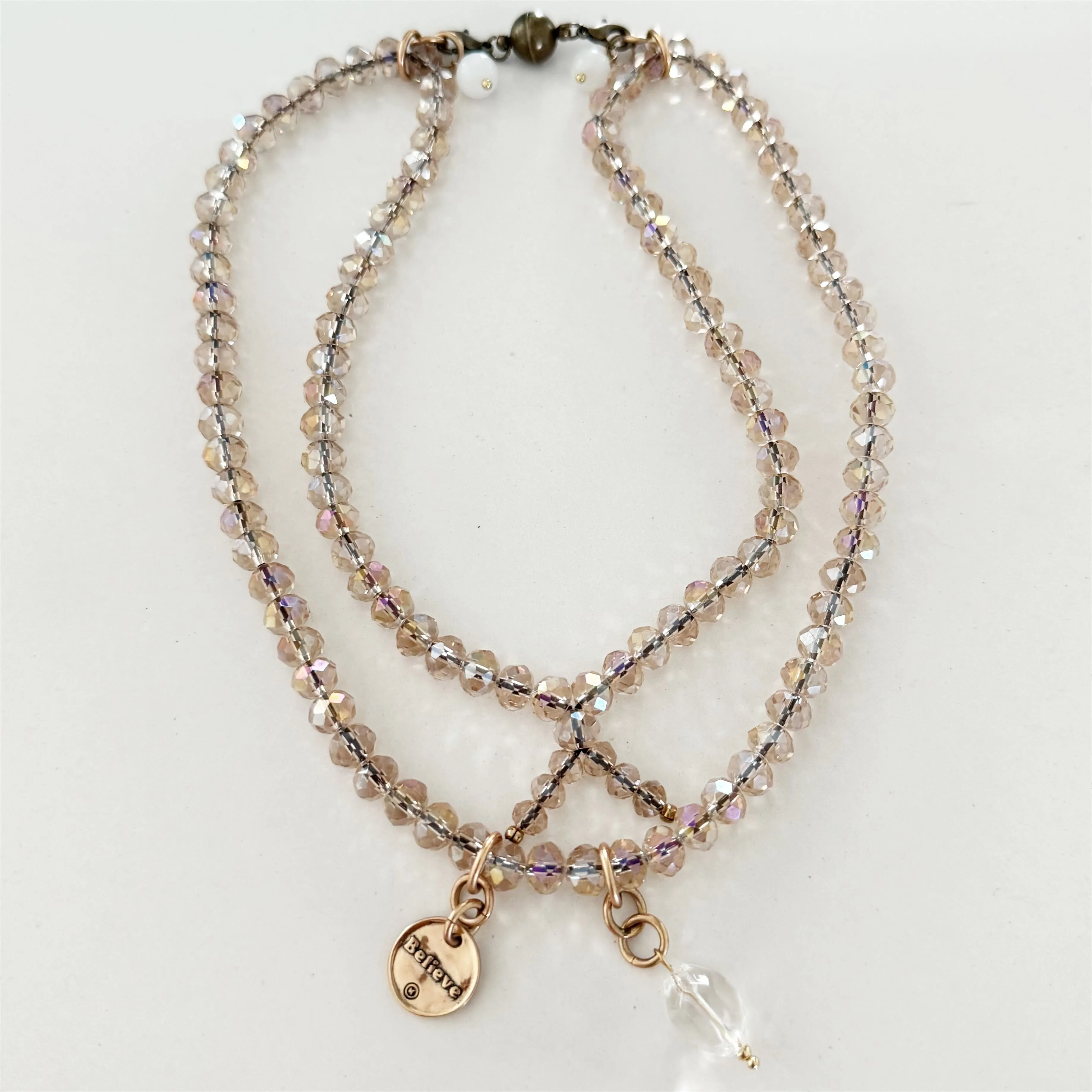 BELIEVE | LOVE | Crystal Boho Wrap Duo Bundle