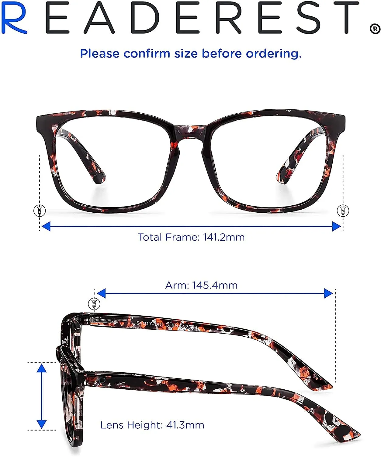 Blue-Light-Blocking-Reading-Glasses-Rose-Tortoise-1-50-Magnification-Computer-Glasses