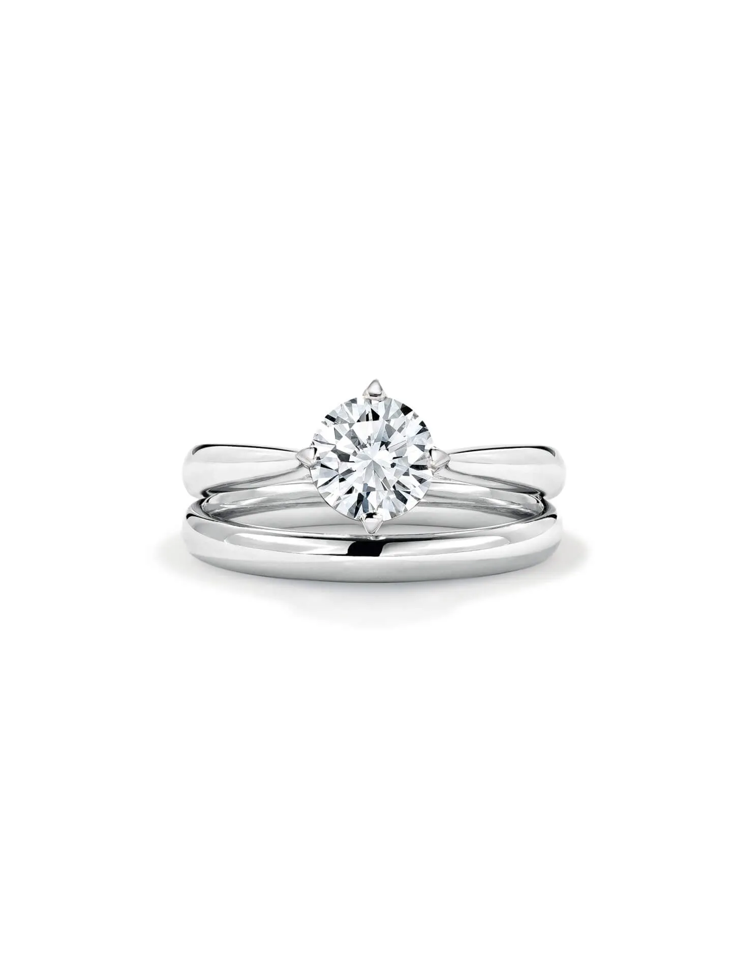 Boodles Brilliance Platinum Diamond Engagement Ring 0.9 Carat GVS1