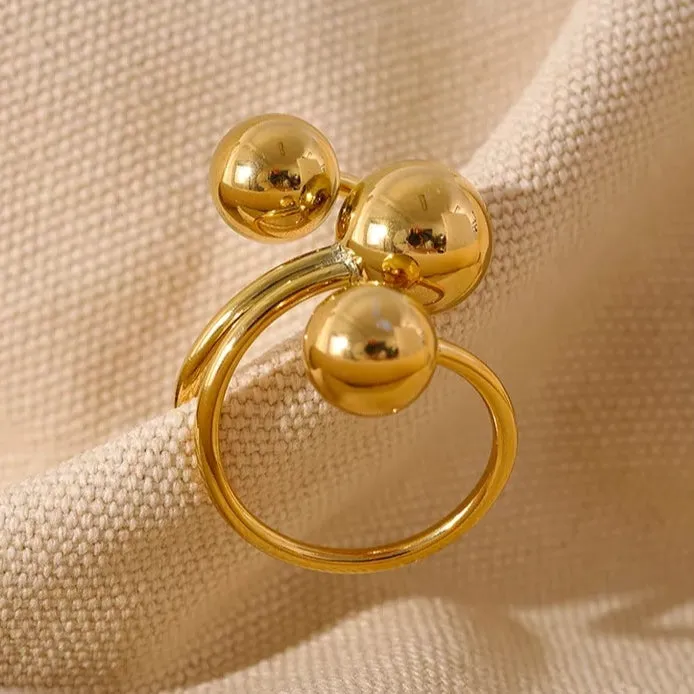 Bubble Adjustable Ring