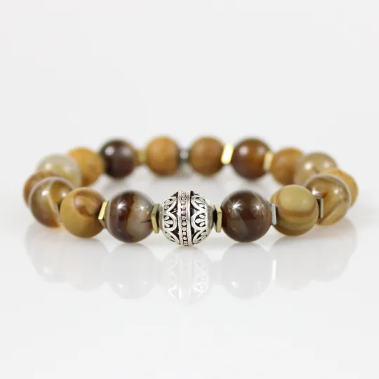 Buddha Charm Bead Bracelet