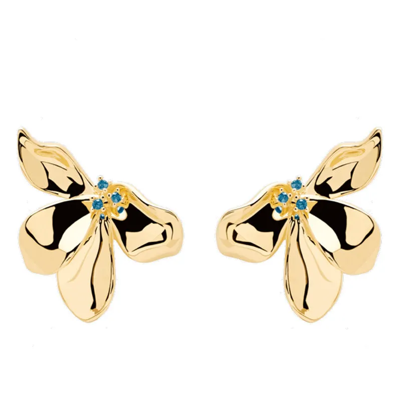Butterfly Flower Earrings