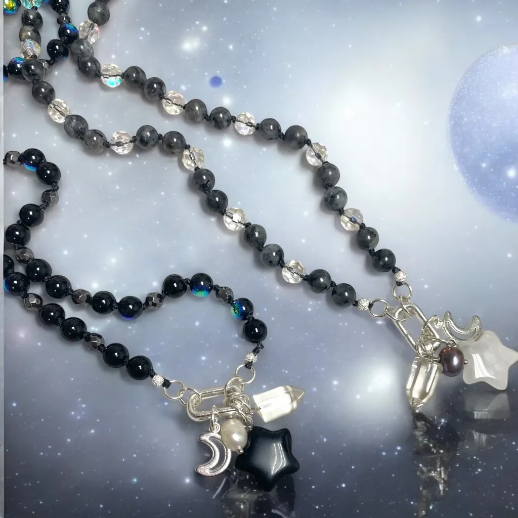 Celestial Charm Jumble Necklace