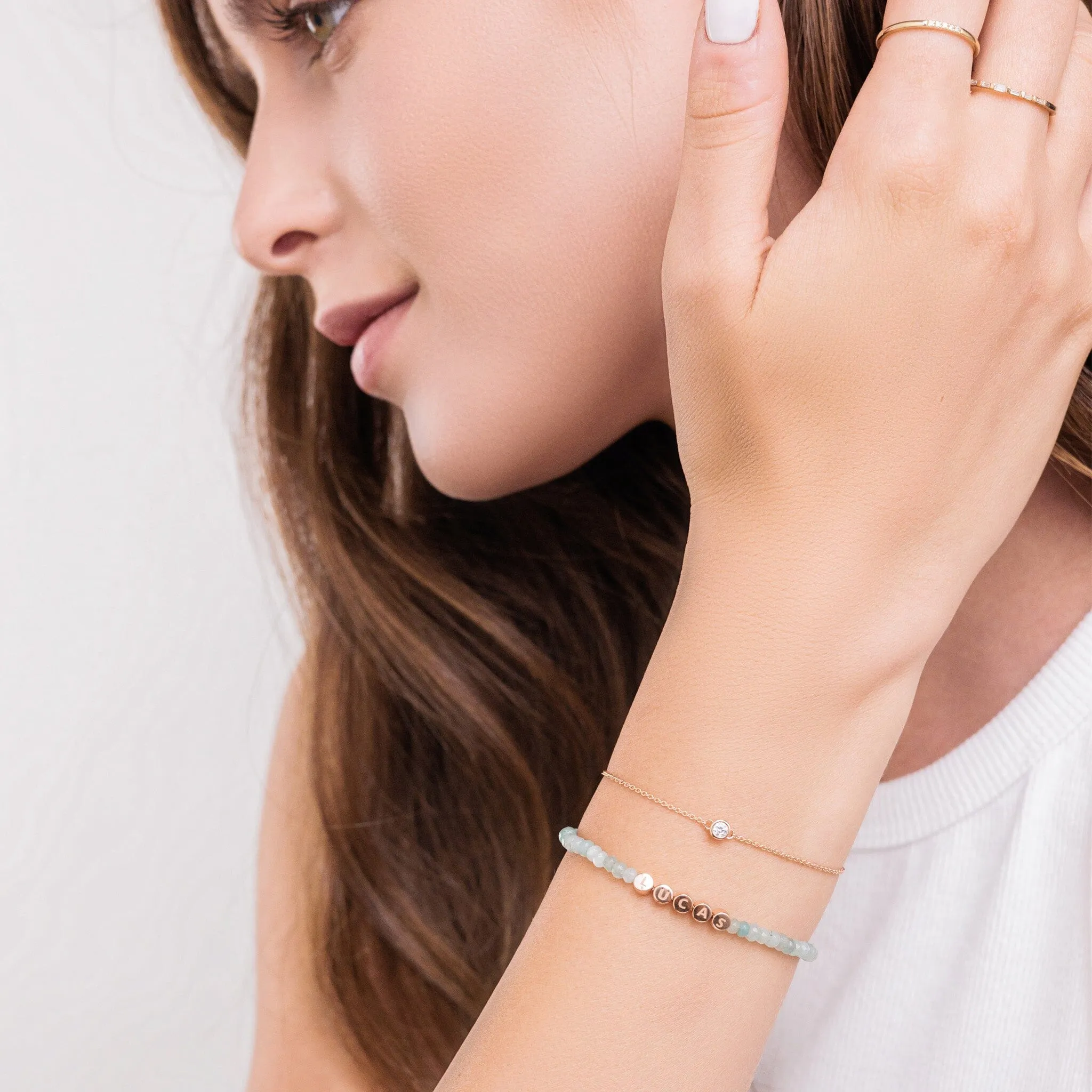 Chain of Love - 18K Rose Vermeil