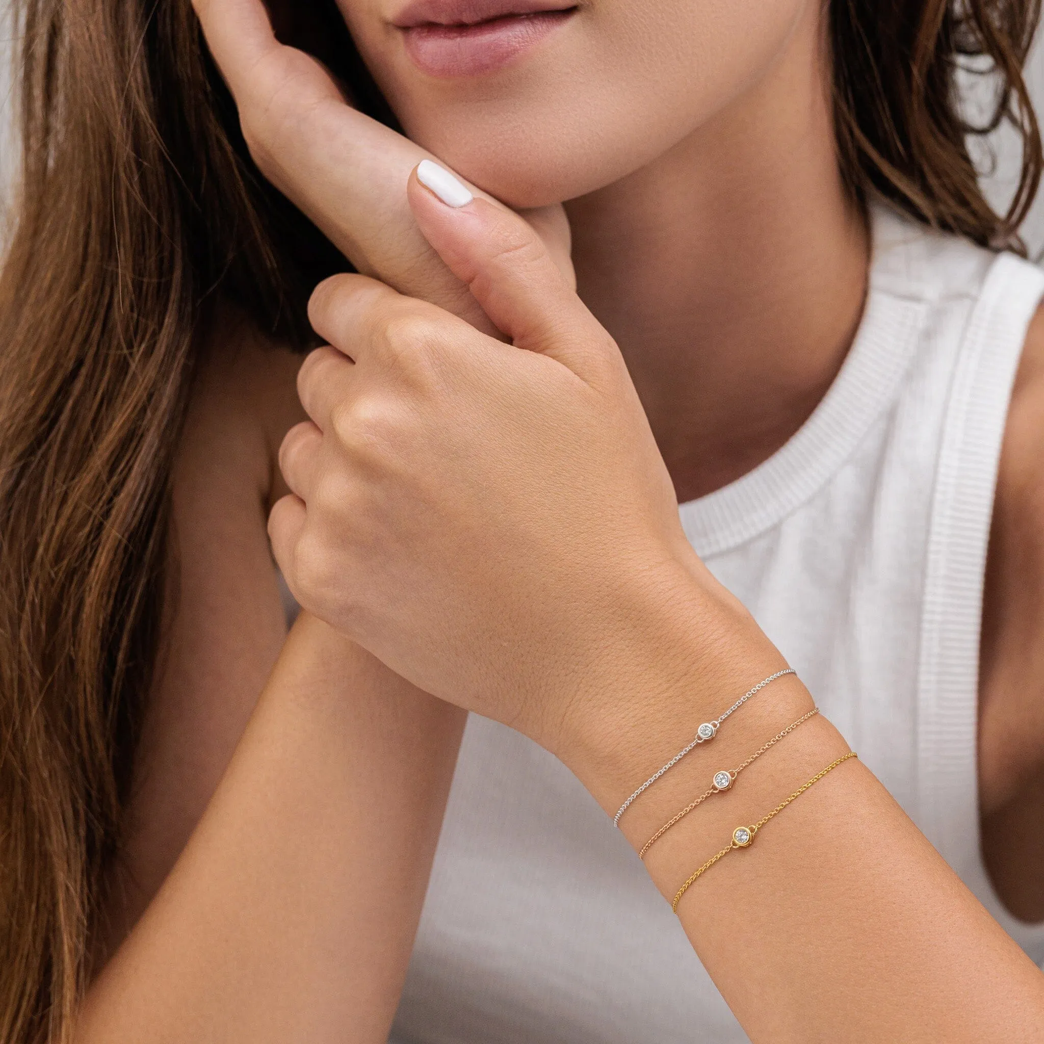 Chain of Love - 18K Rose Vermeil