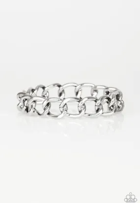 CHAINge of Scene Silver Bracelet - Paparazzi Accessories