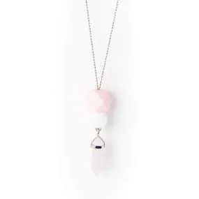 Charity | Breast Cancer Necklace Gold & Silver