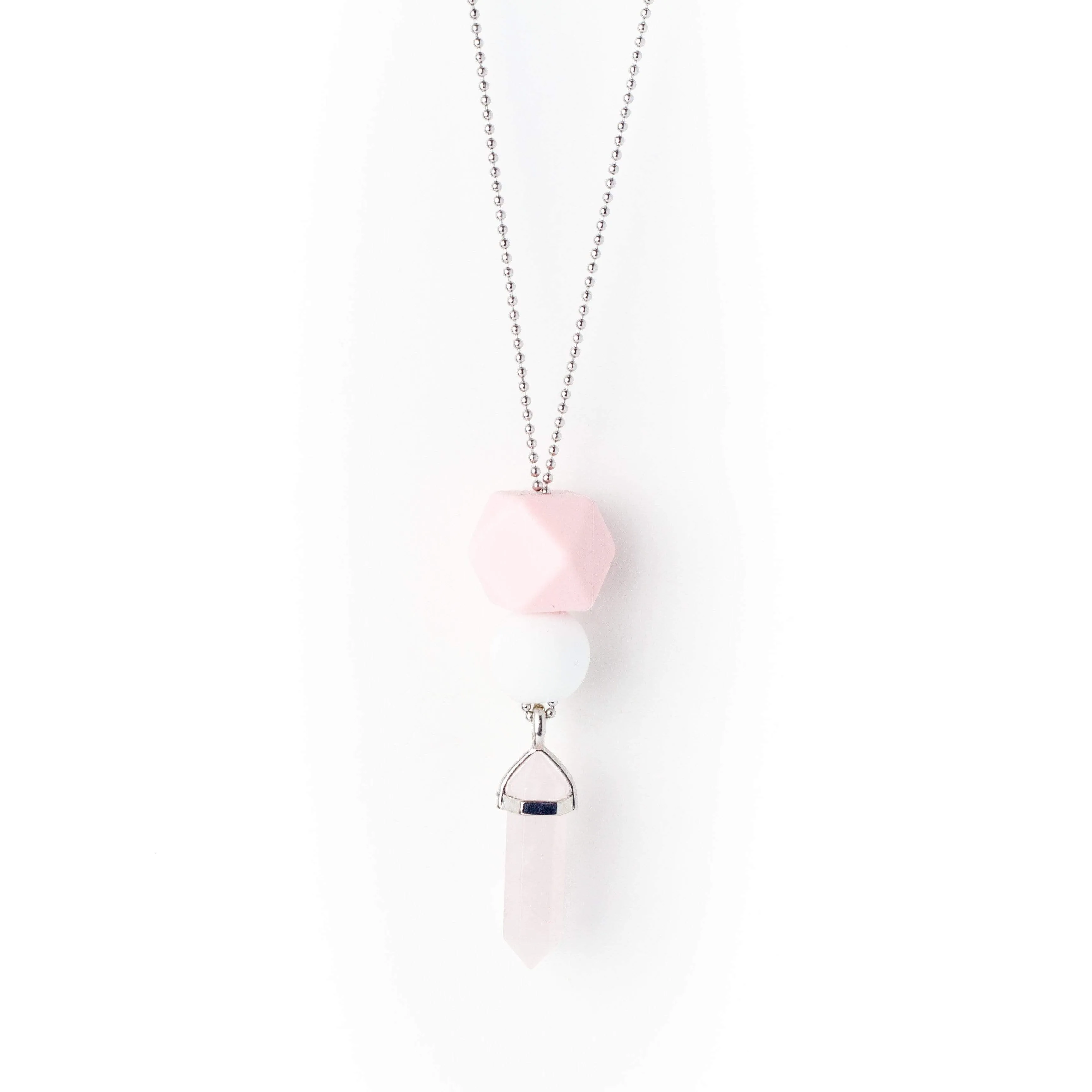 Charity | Breast Cancer Necklace Gold & Silver
