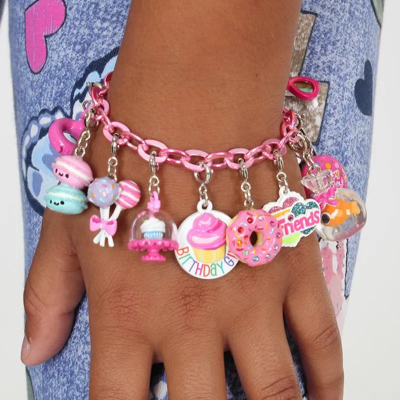 Charm It Bracelet Pink Chain