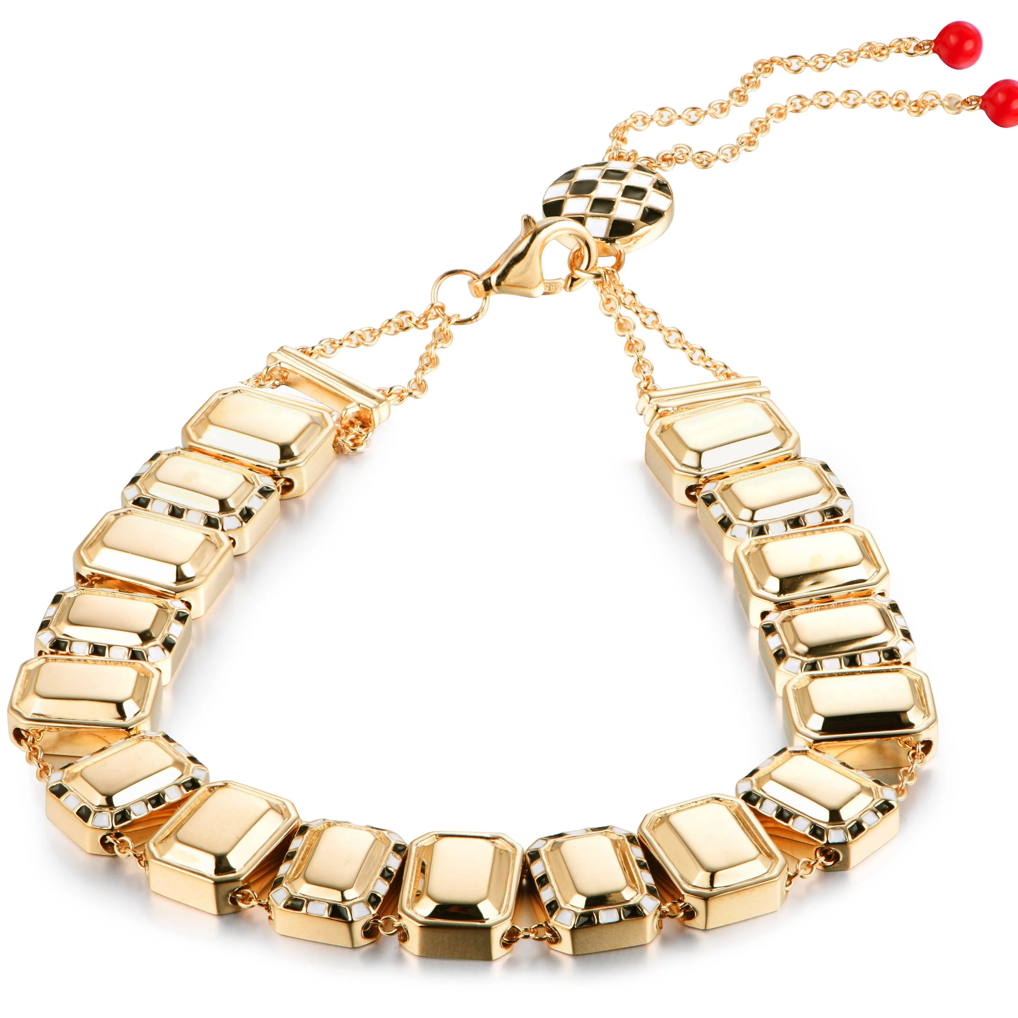 Checkers Goldstone™ Bracelet