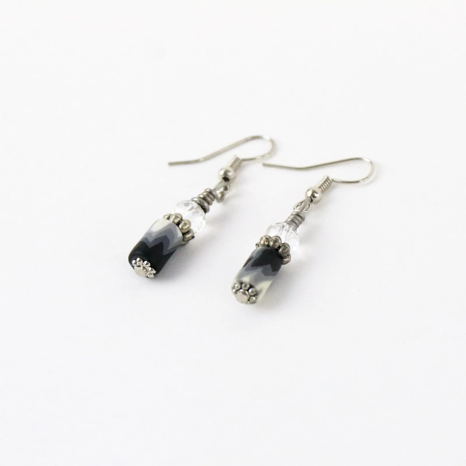 Chevron Print Earrings