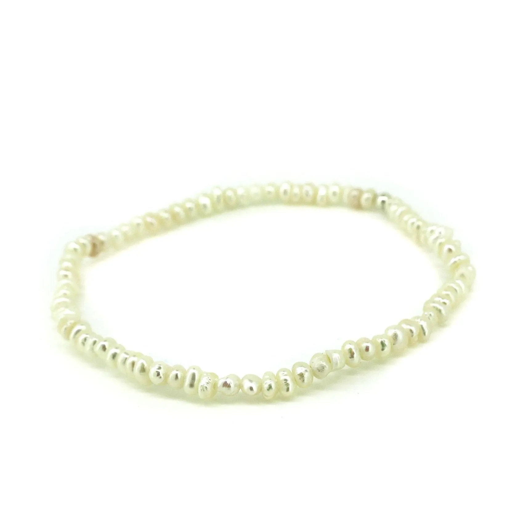 Coastal Bloom Pearl Stretch Bracelet