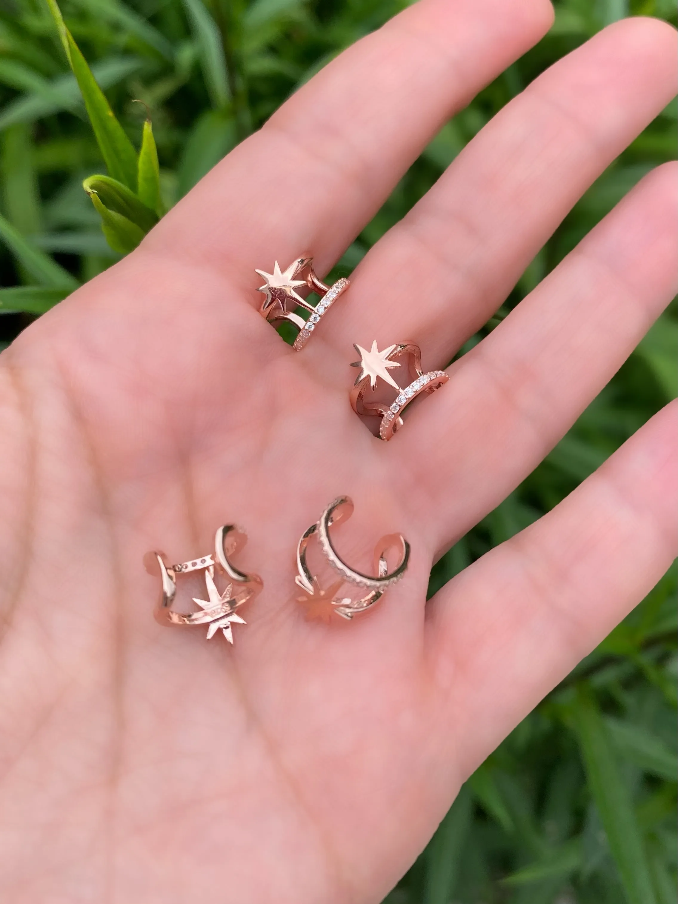 Copy of Cartilage earrings - Morning star