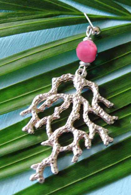 Coral Beach Earrings