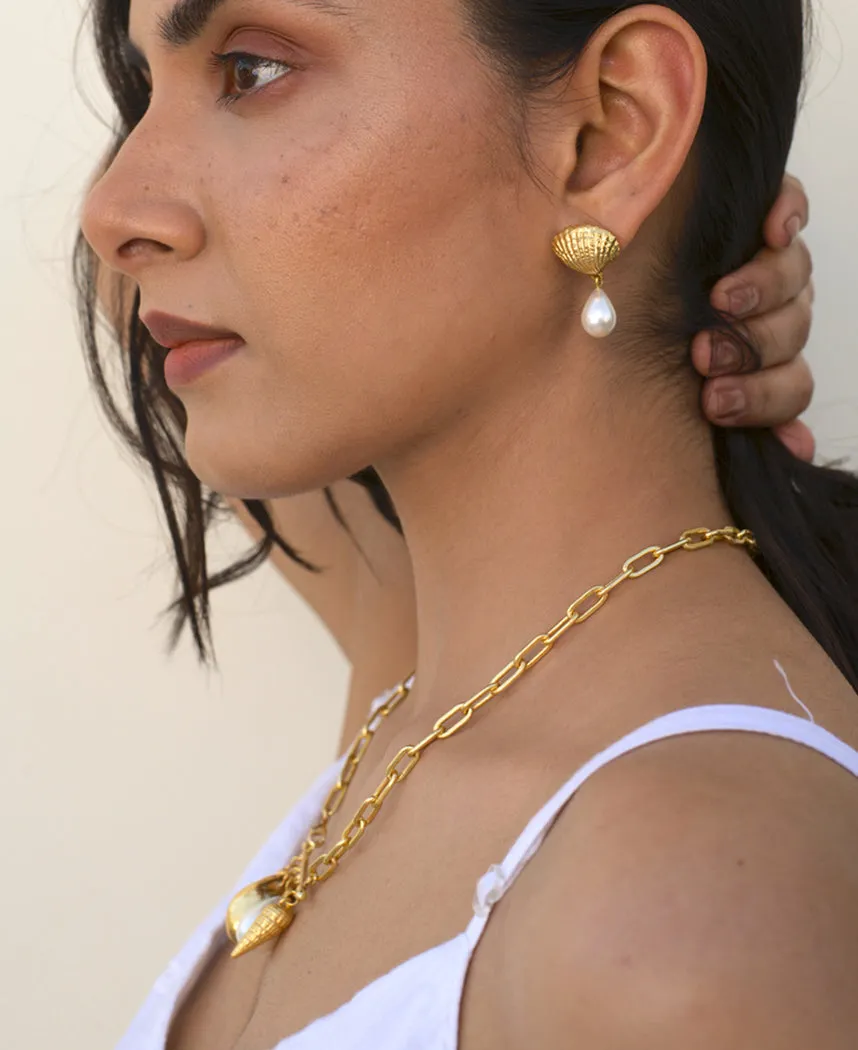 Coral Earrings