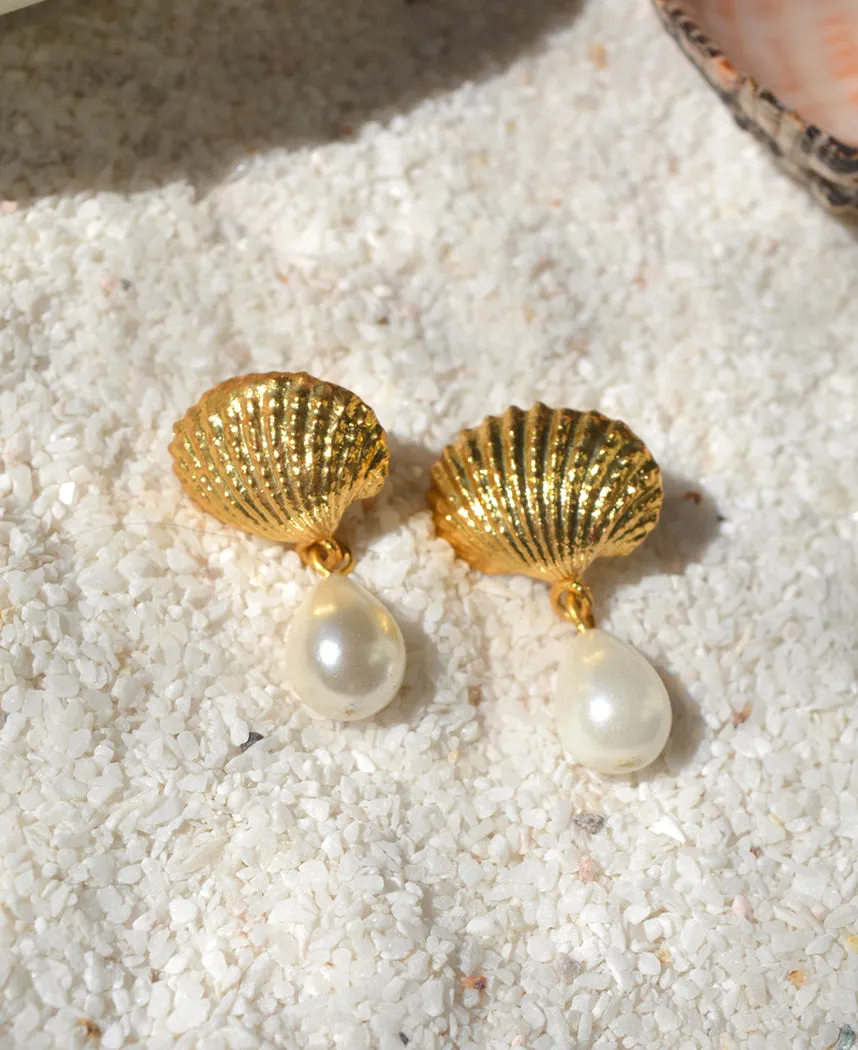 Coral Earrings