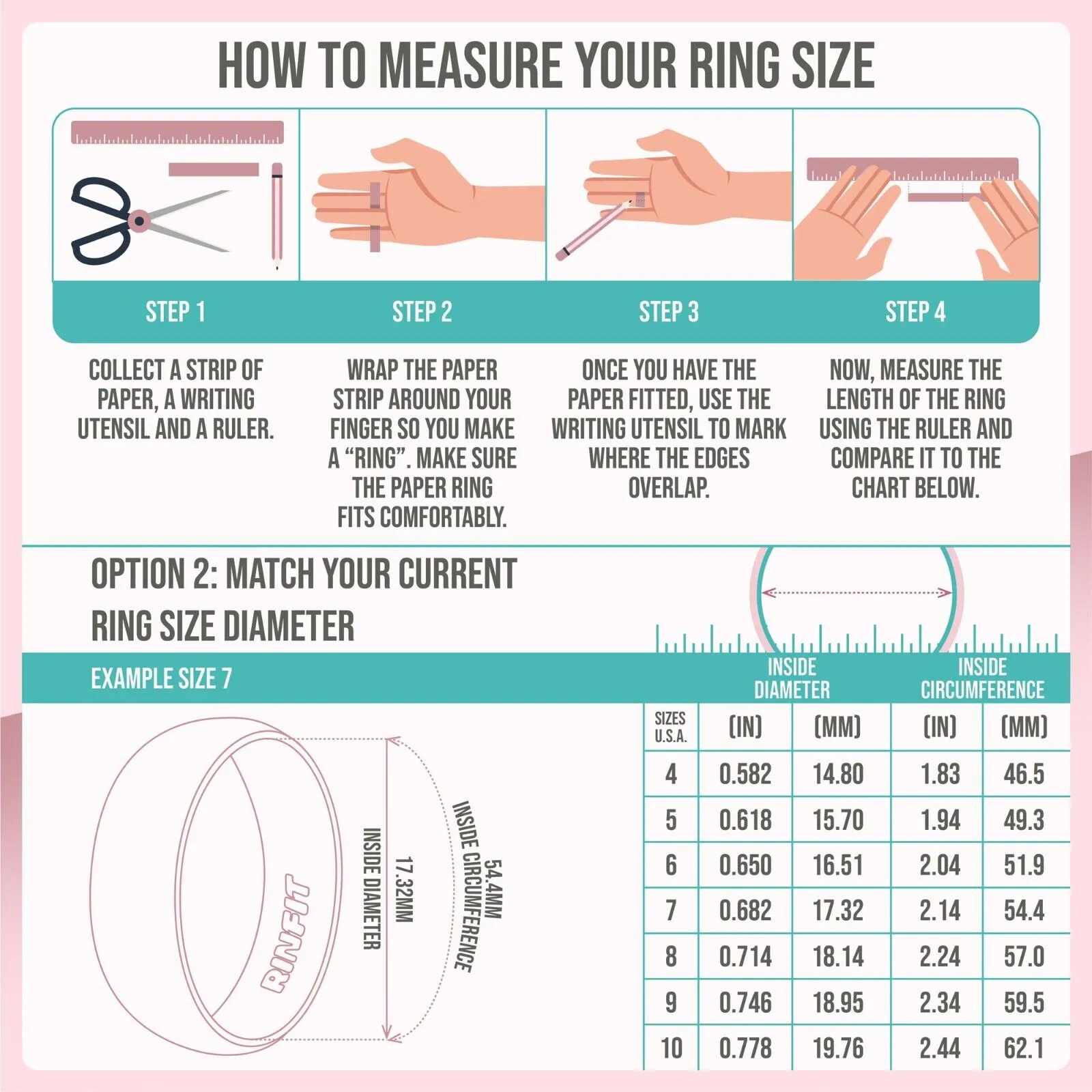 Couple Bundle Silicone Wedding Ring Bundle Set#91