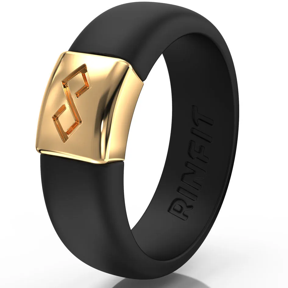 Couple Bundle Silicone Wedding Ring Bundle Set#91