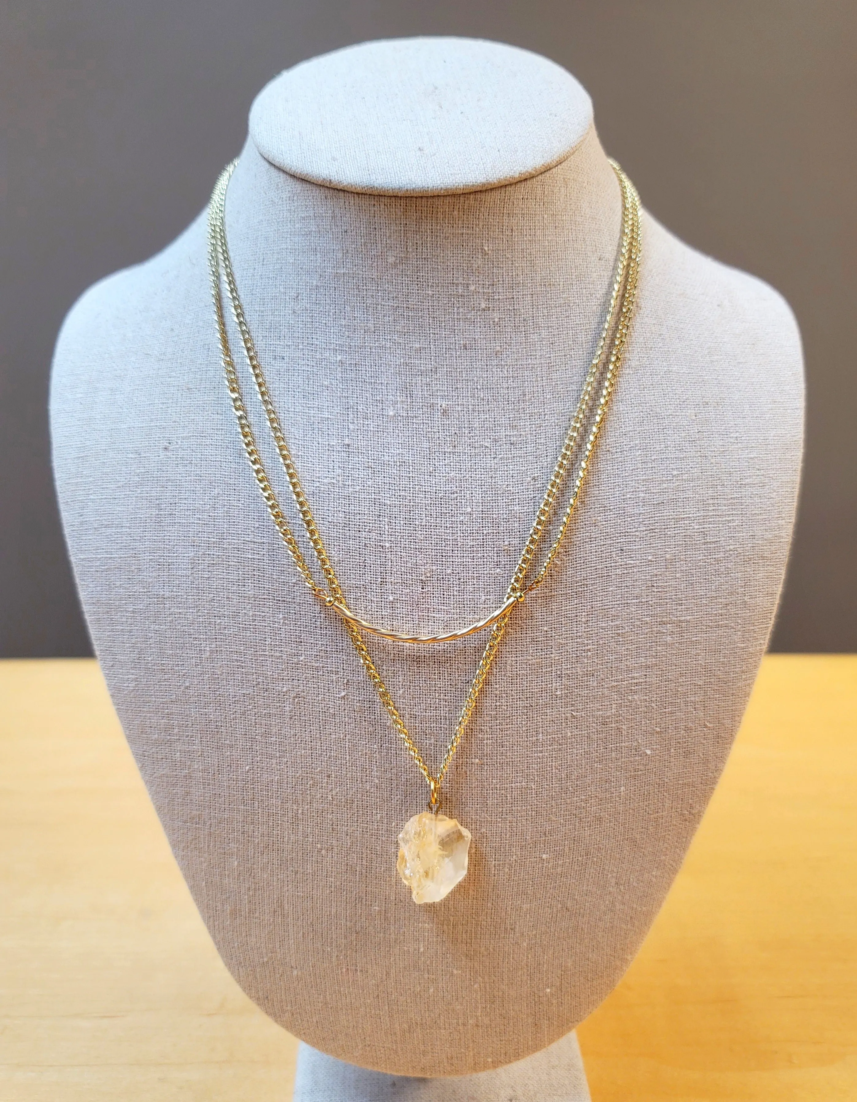 Crystal Swag Necklace