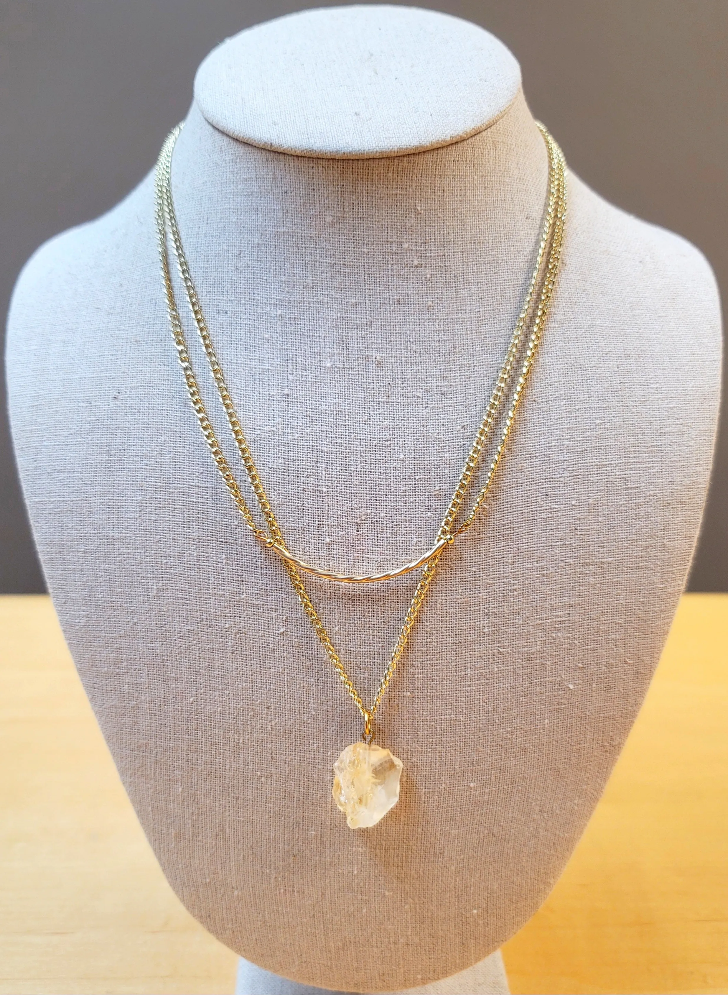 Crystal Swag Necklace
