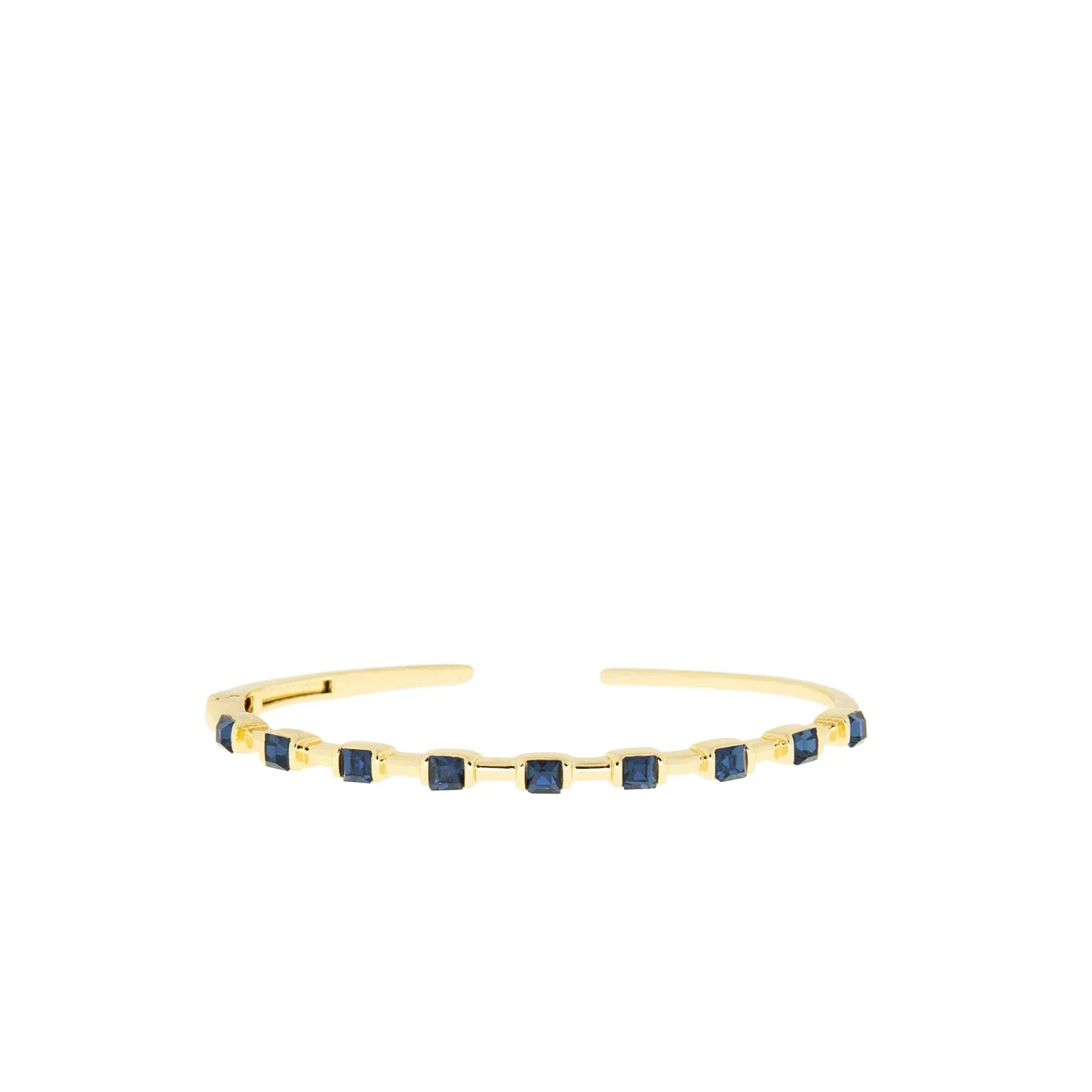 crystalized hinge cuff bracelet
