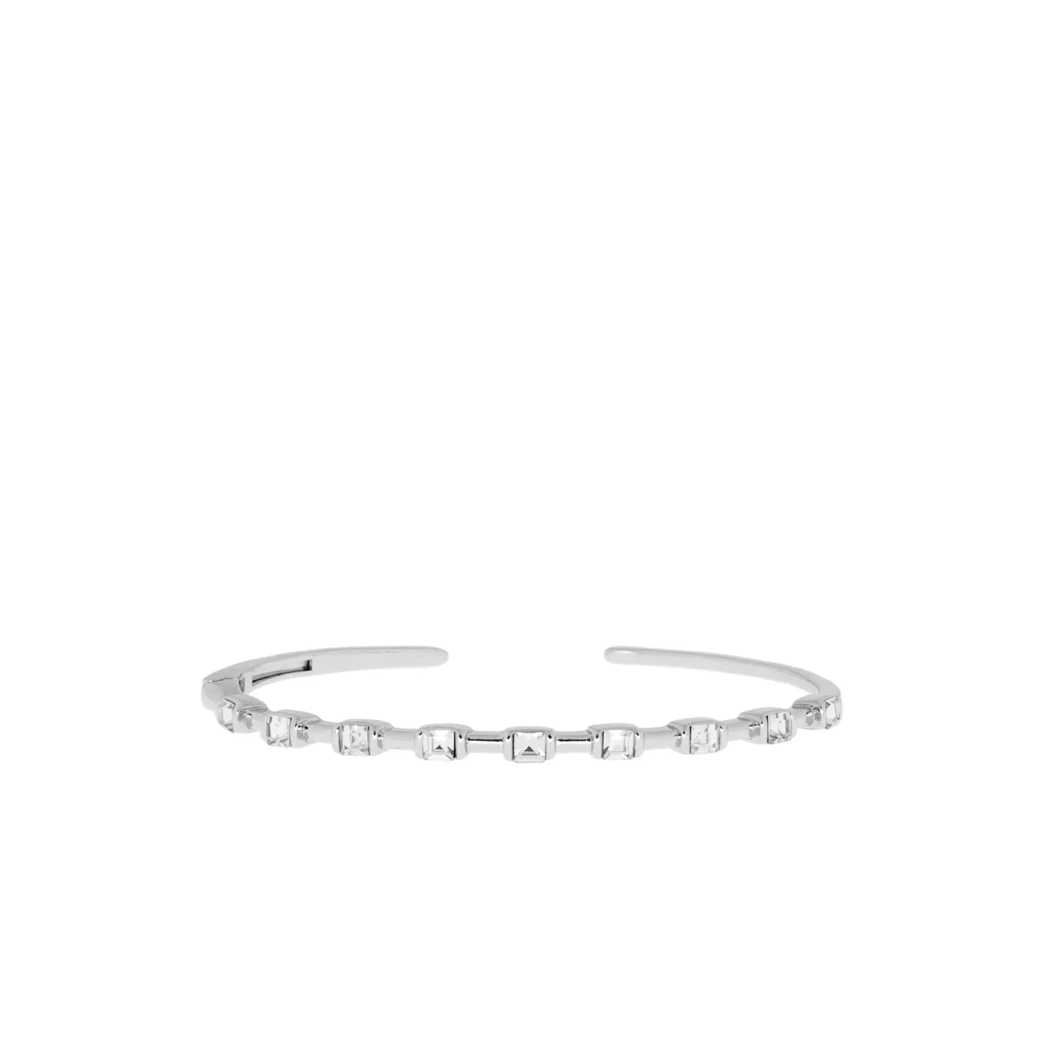 crystalized hinge cuff bracelet