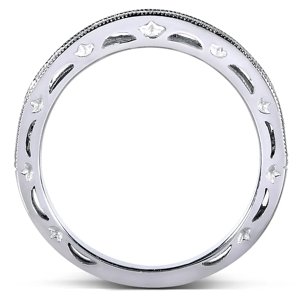 Curved Channel Diamond Band - 61932 Series