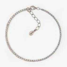 Dainty Crystal Line Bracelet
