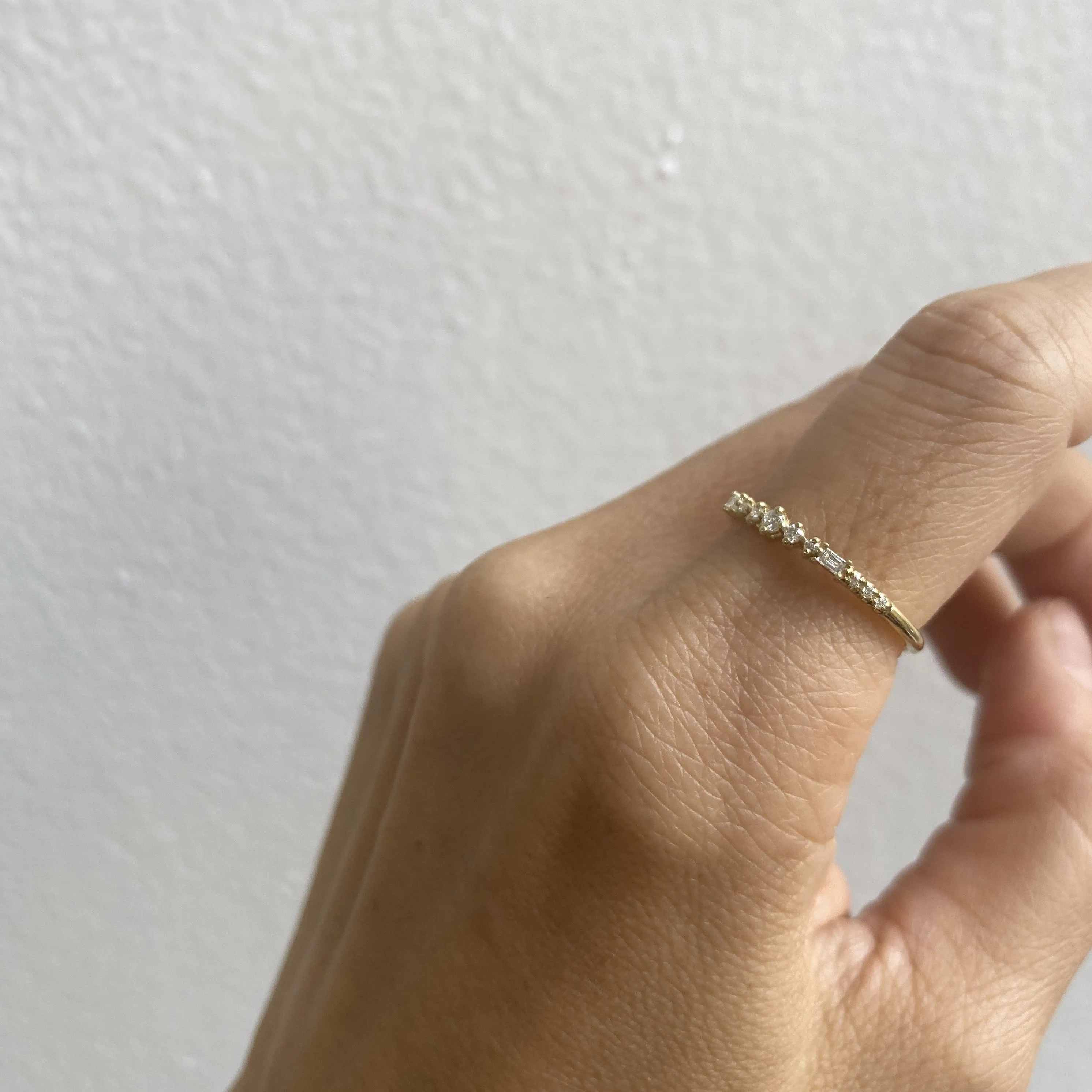 Diamond Baguette Prelude Ring