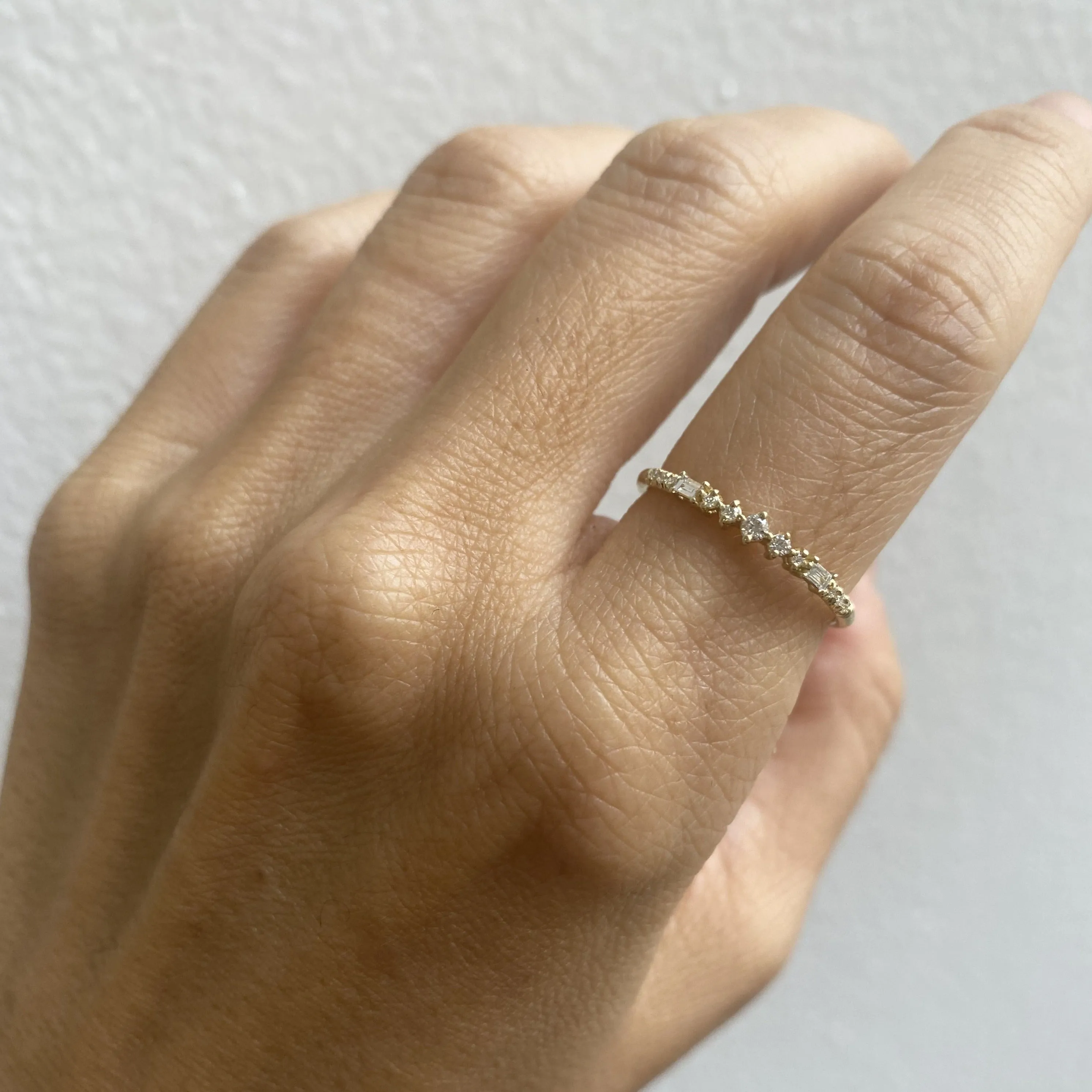 Diamond Baguette Prelude Ring