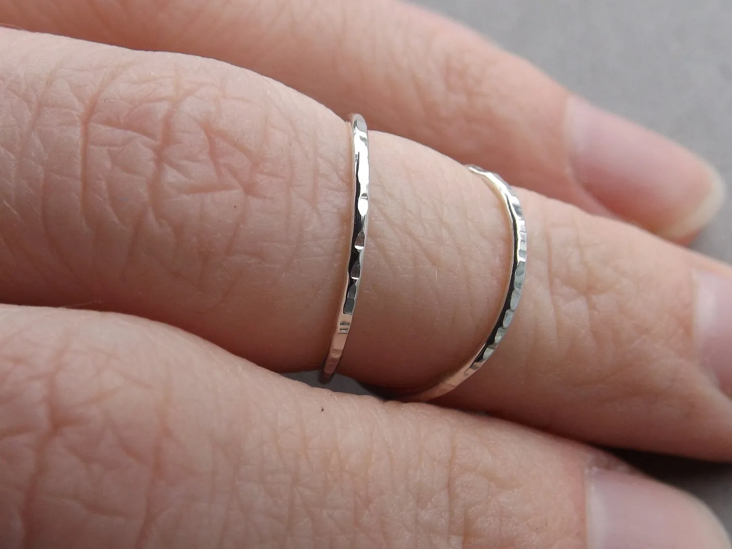 Double Knuckle Ring, Knuckle Rings, Open Mid Rings, above knuckle ring, Toe Rings, Rings, Sterling Silver Knuckle Ring, Customizable