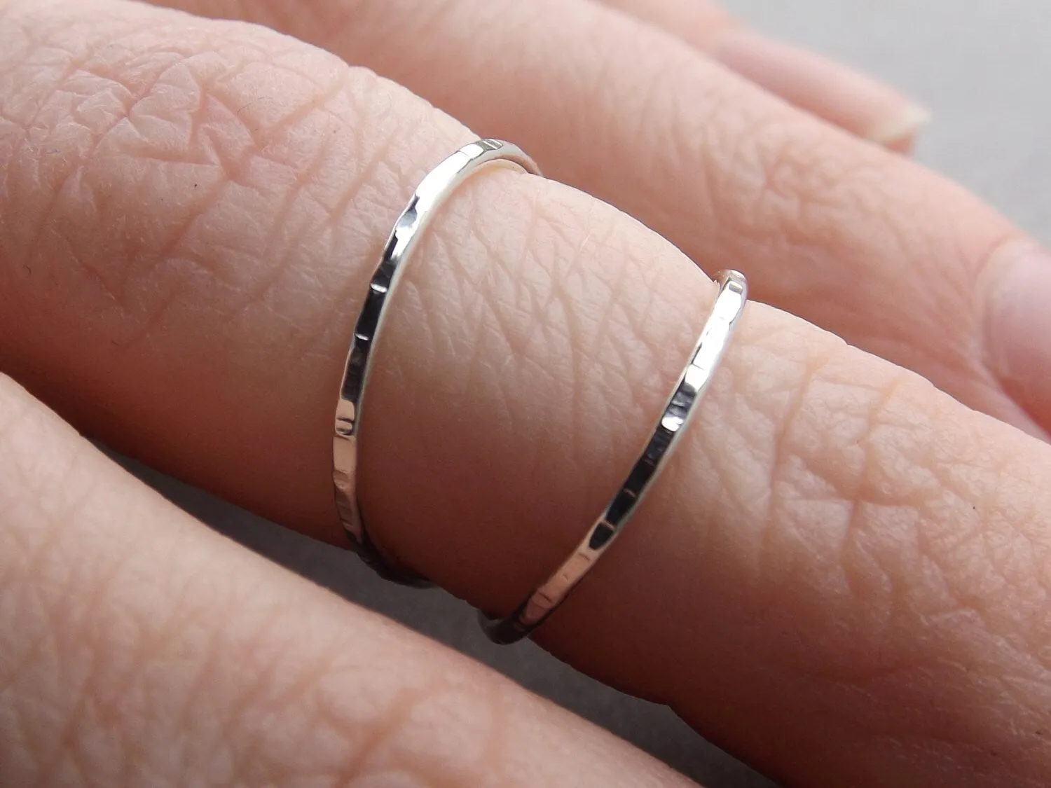 Double Knuckle Ring, Knuckle Rings, Open Mid Rings, above knuckle ring, Toe Rings, Rings, Sterling Silver Knuckle Ring, Customizable