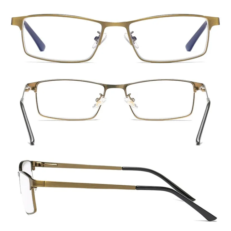 Dual-purpose Photochromic Presbyopic Glasses,  1.50D(Gold)