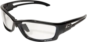 Edge Eyewear Kazbek GSK111VS Black Frame Clear Vapor Shield Lens with Gasket Glasses  - Standard Fit