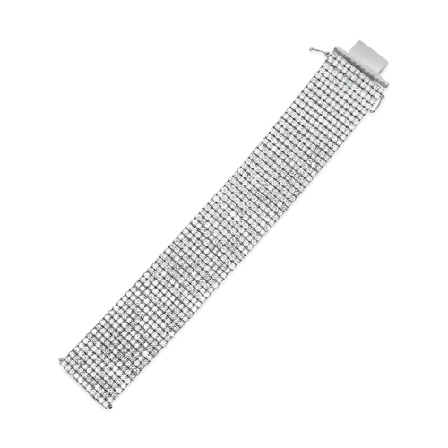 Eleven Row Diamond Bracelet