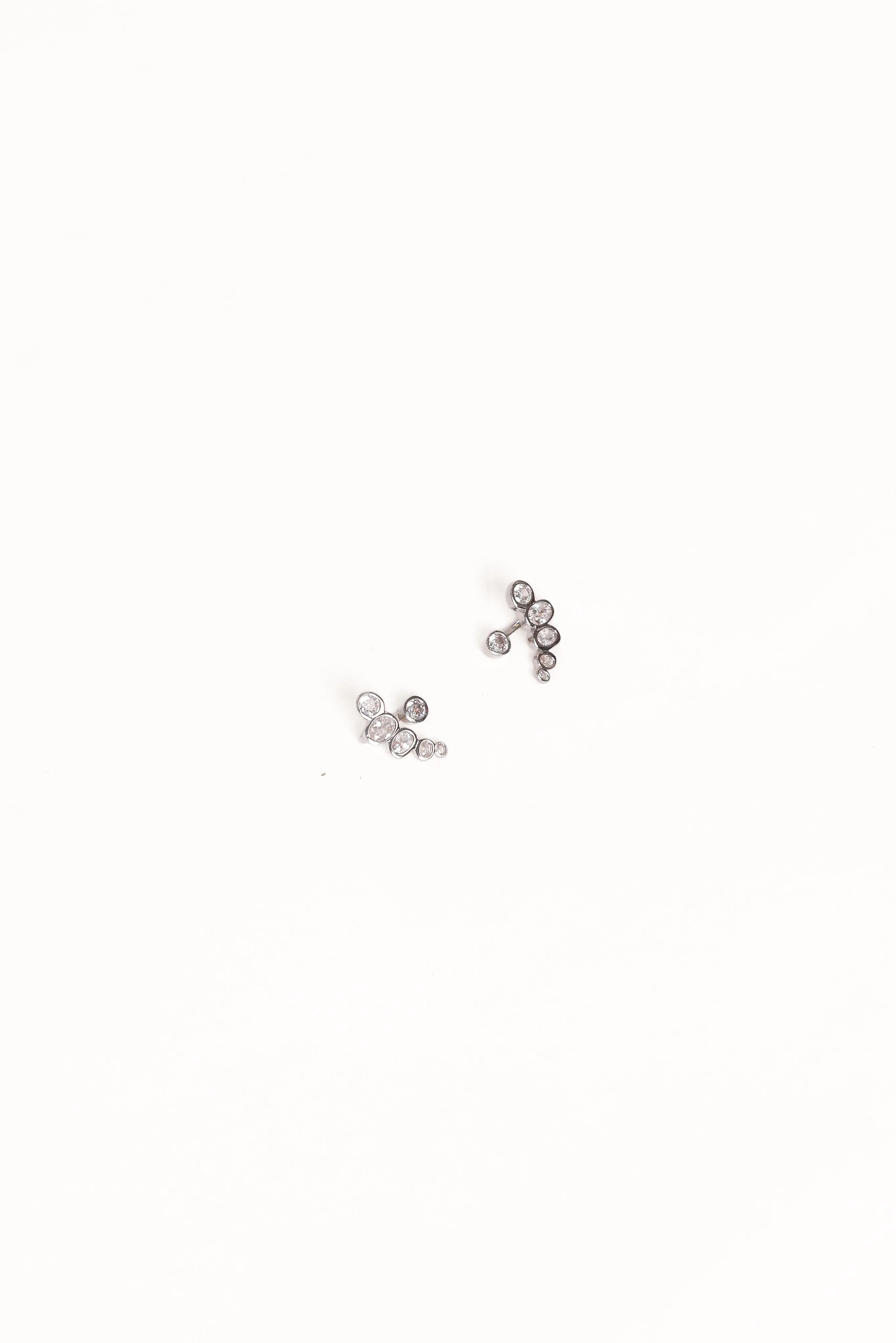 Elisa Earrings - Silver