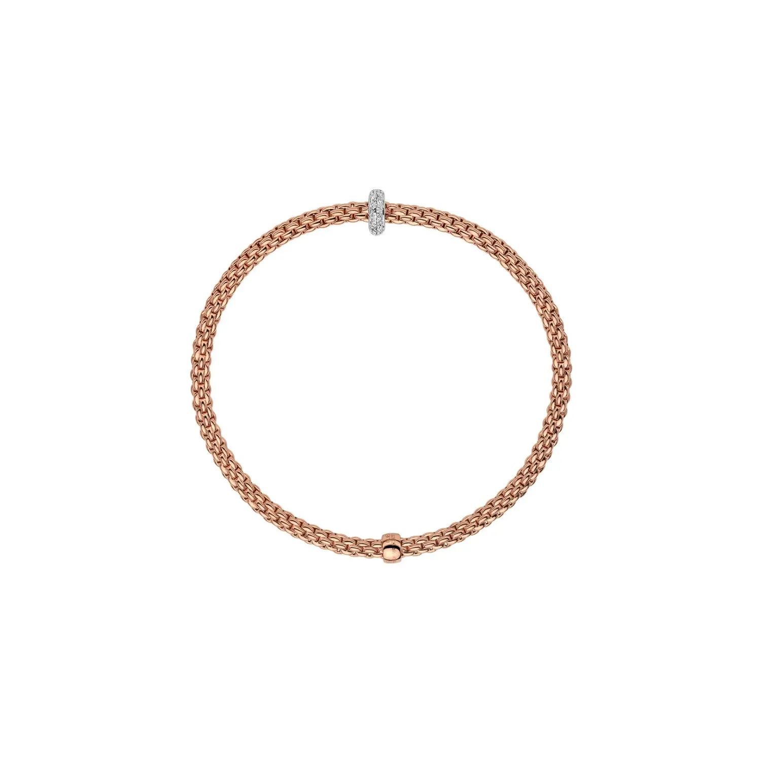 FOPE ‘Prima’ Rose Gold Flex'it Stretch Bracelet (745B)
