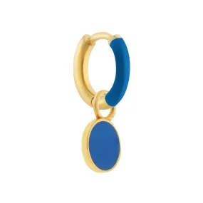 Four-In-One Blue Full Moon Hoops
