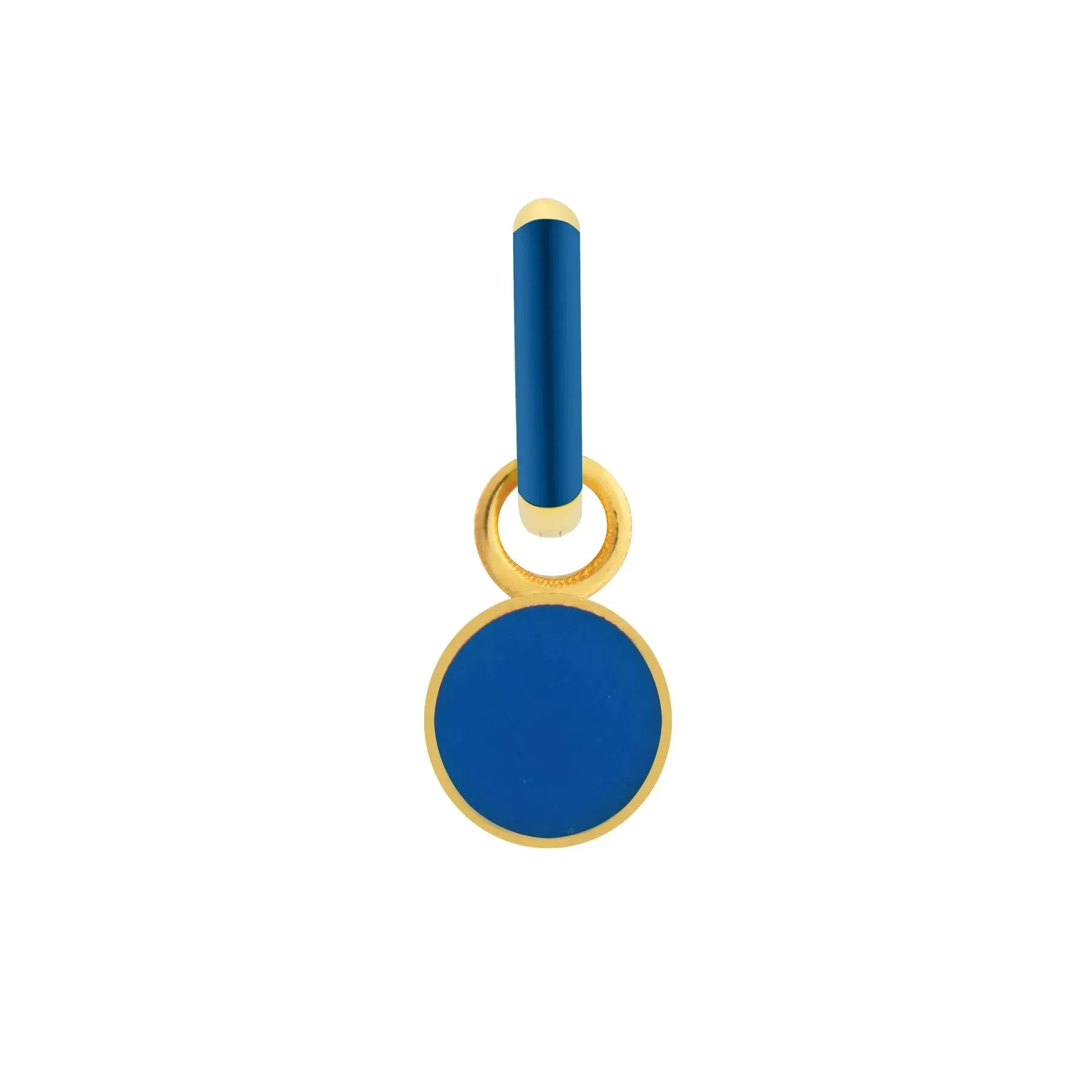 Four-In-One Blue Full Moon Hoops